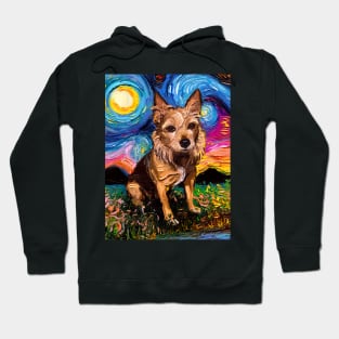 Australian Terrier Night Hoodie